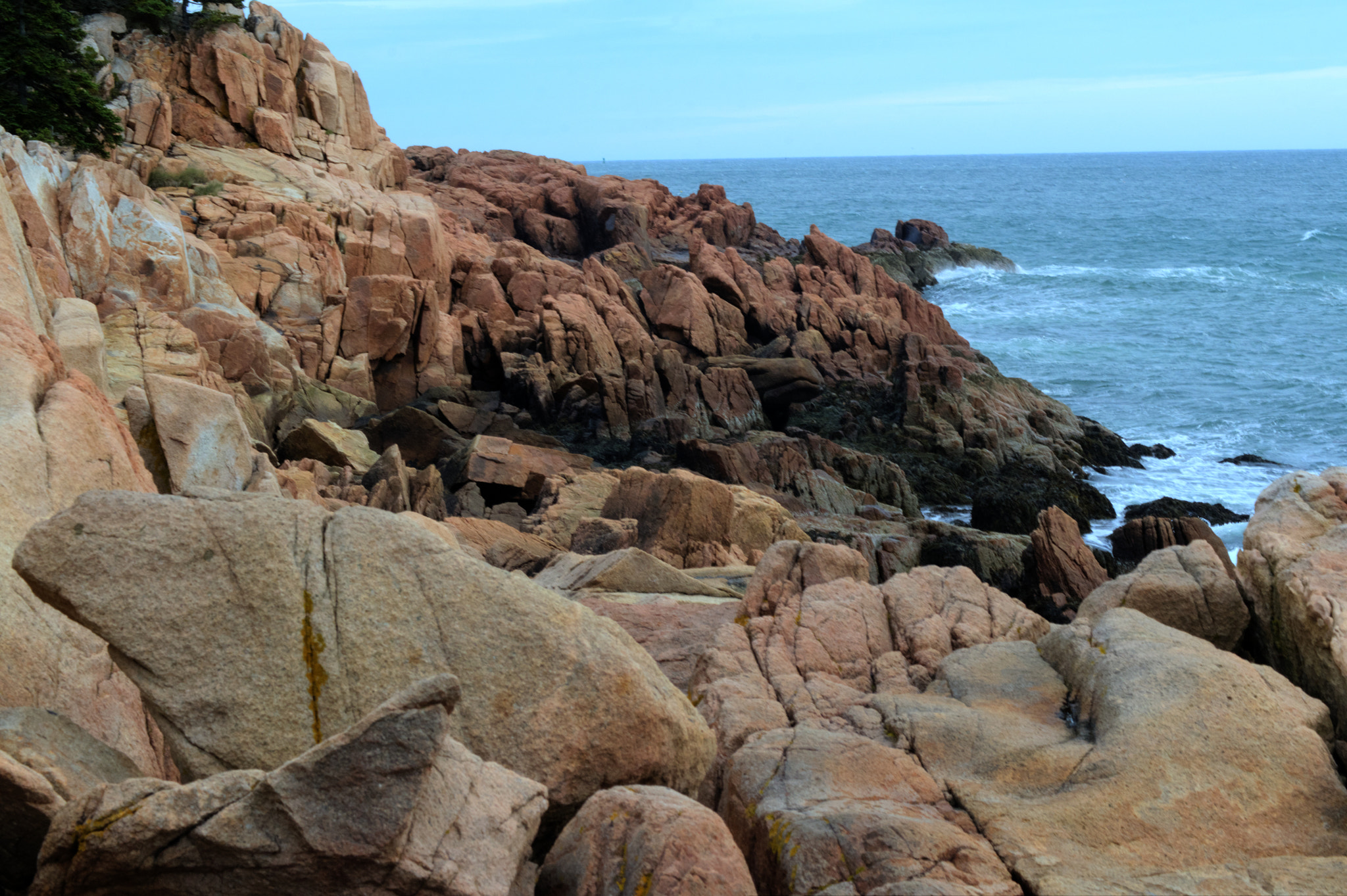 Nikon AF Nikkor 70-300mm F4-5.6G sample photo. The stern and rock-bound coast of maine - take 2 photography
