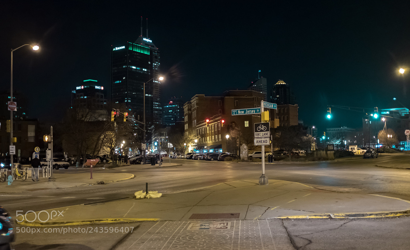 Fujifilm X100F sample photo. Late night in indy photography