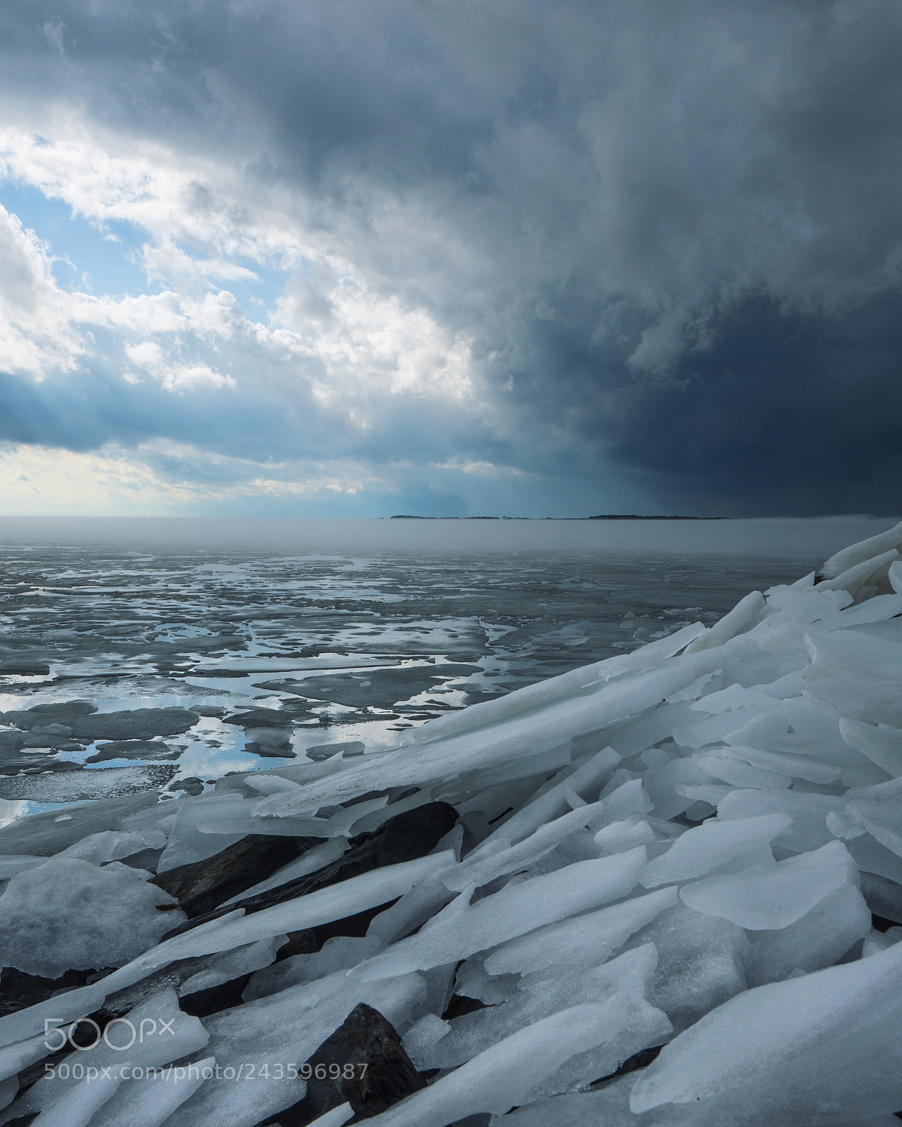 Sony a7R III sample photo. Ice photography