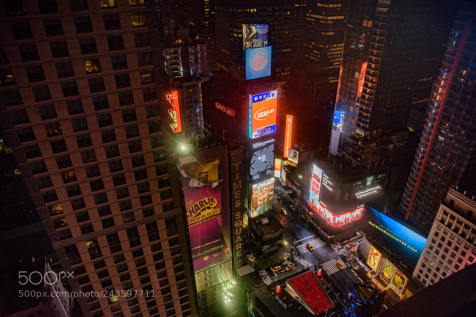 Nikon D810 sample photo. Midnight view of times photography
