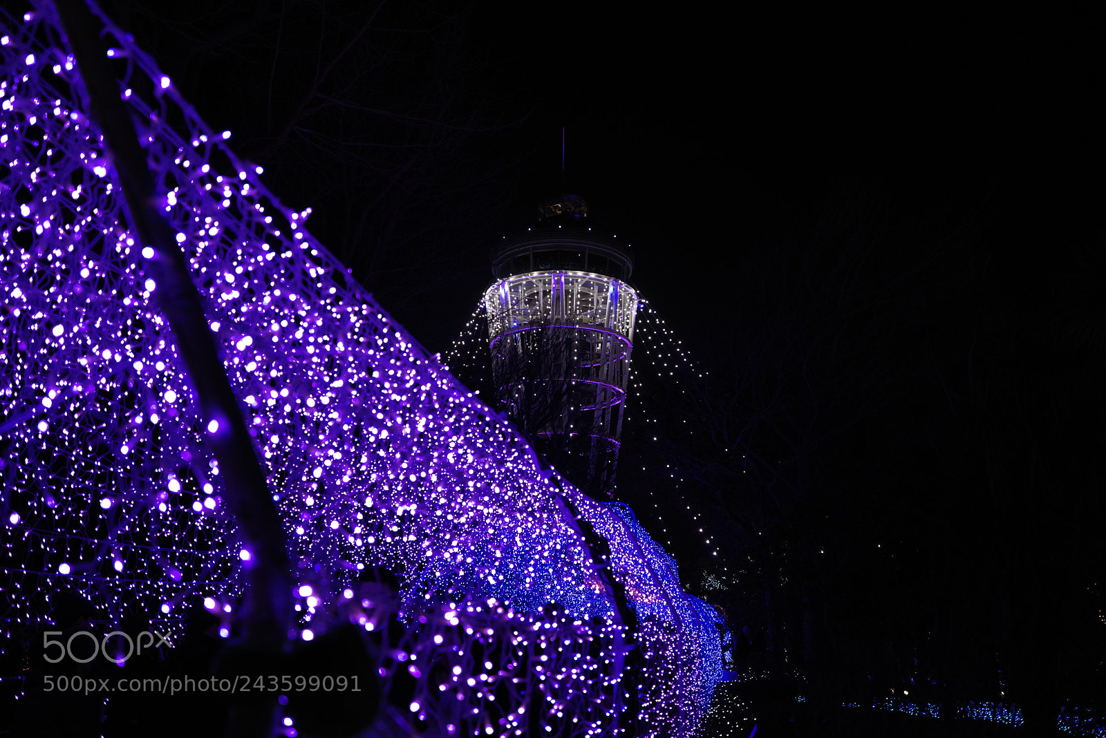 Pentax K-1 sample photo. Tower and road photography