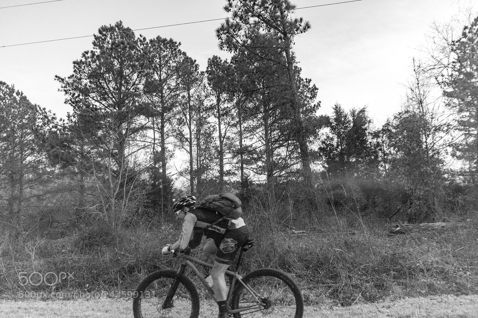 Sony a7 II sample photo. Cyclist photography