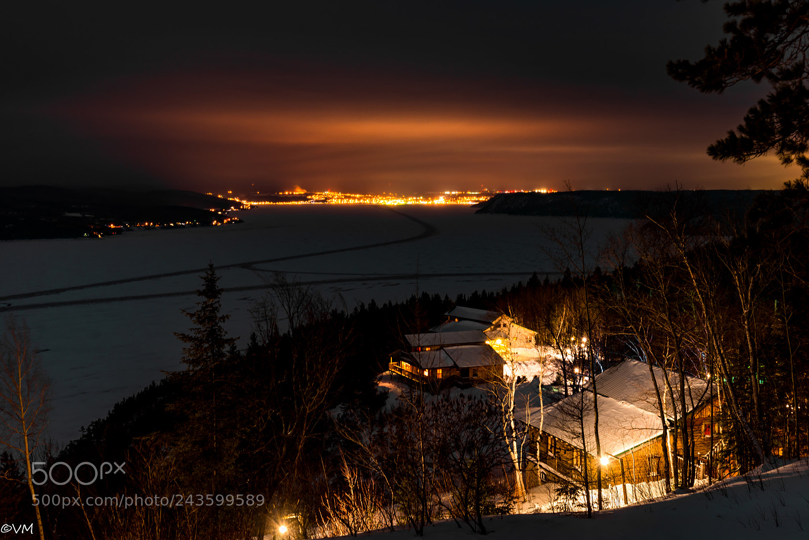 Nikon D600 sample photo. Cold night in sainte photography