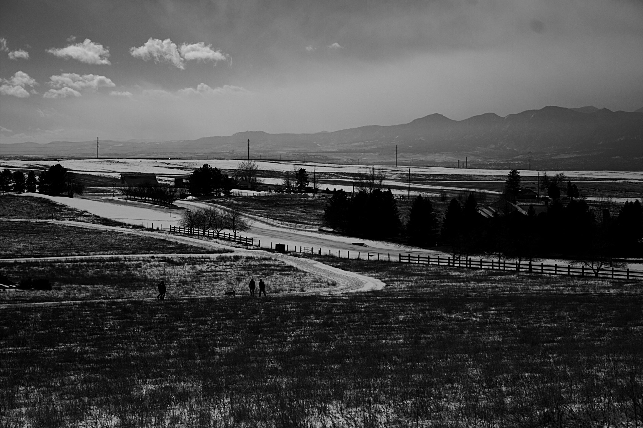 Canon EF-S 18-55mm F3.5-5.6 sample photo. Rockies on christmas photography