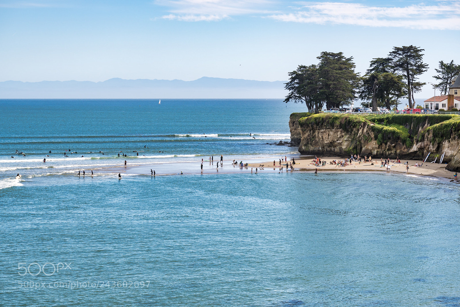 Sony a6300 sample photo. Low tide santa cruz photography