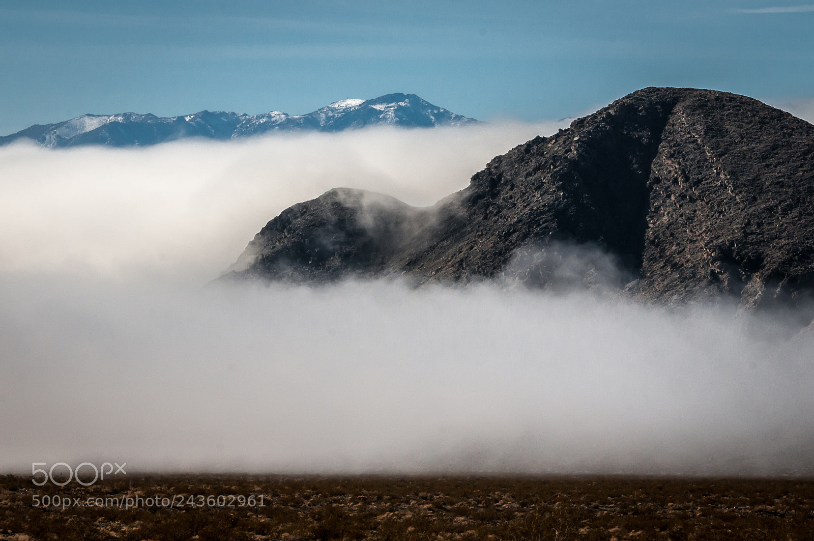 Nikon D300 sample photo. Foggy mountains photography