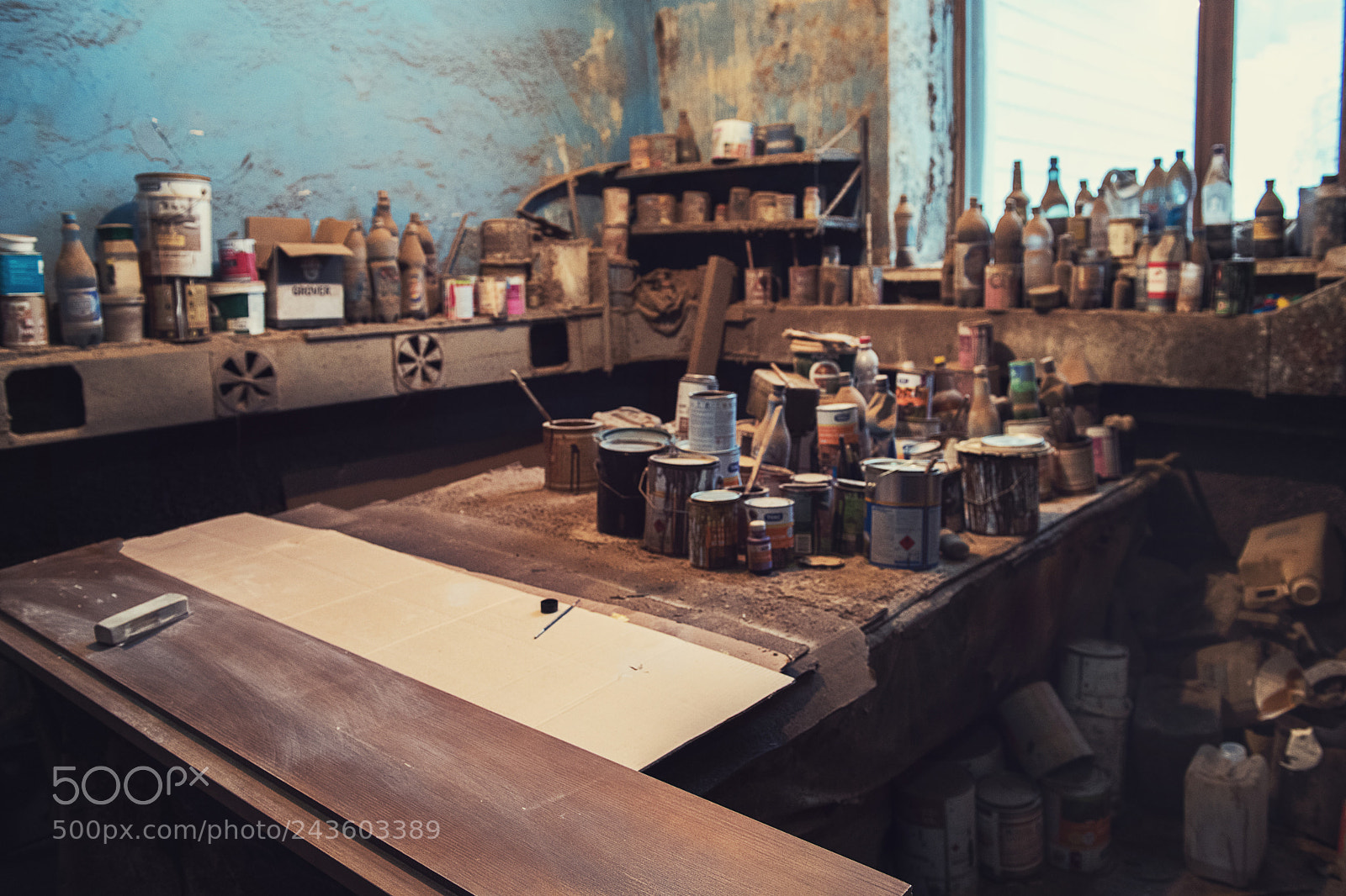 Nikon D810 sample photo. Workplace for the production photography