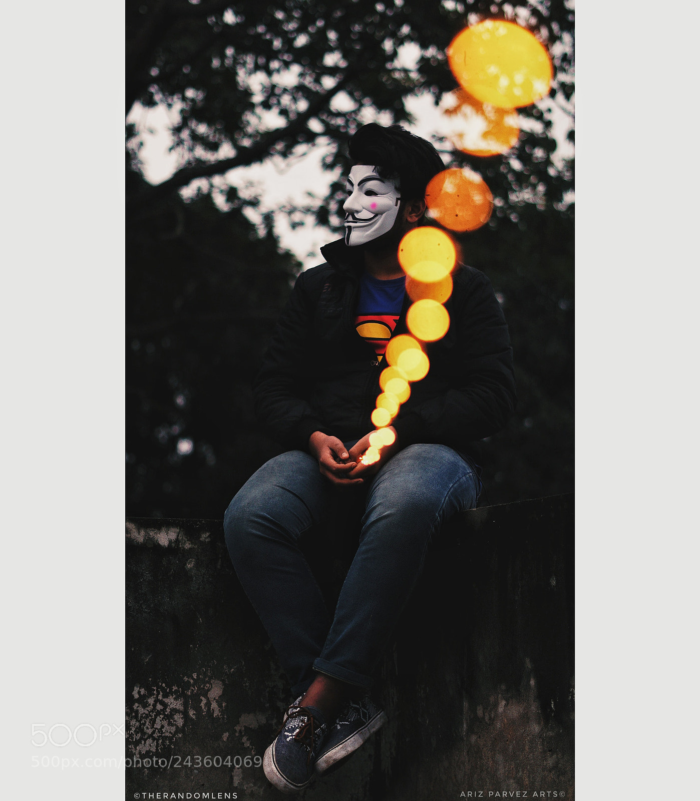 Sony Alpha a3500 sample photo. V for vendetta photography