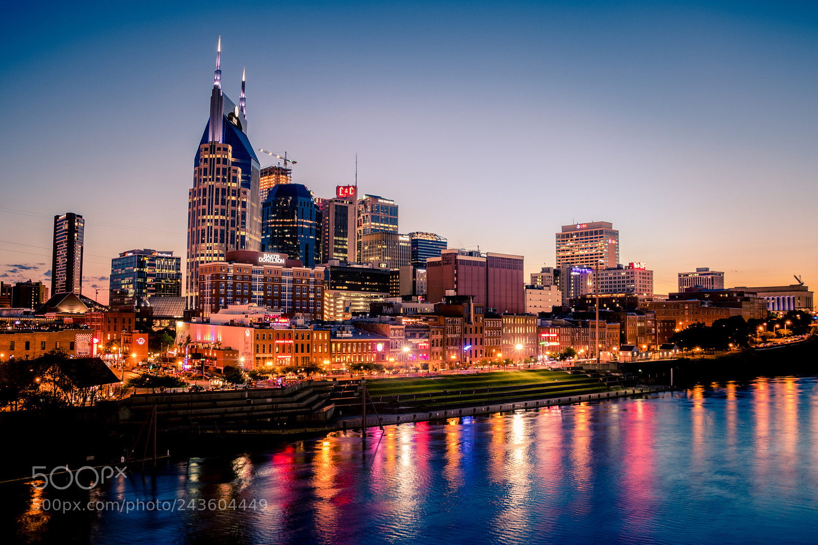 Canon EOS 80D sample photo. Nashville tennessee skyline photography