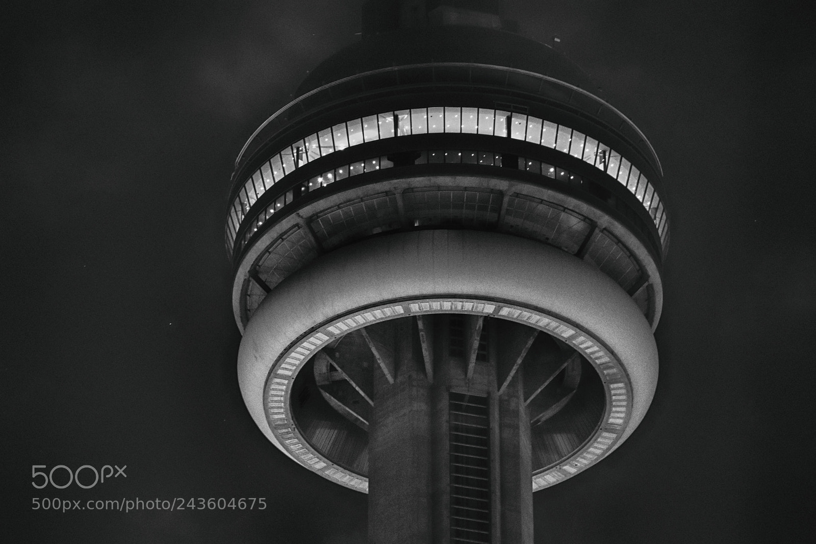 Nikon D5500 sample photo. Cn tower photography