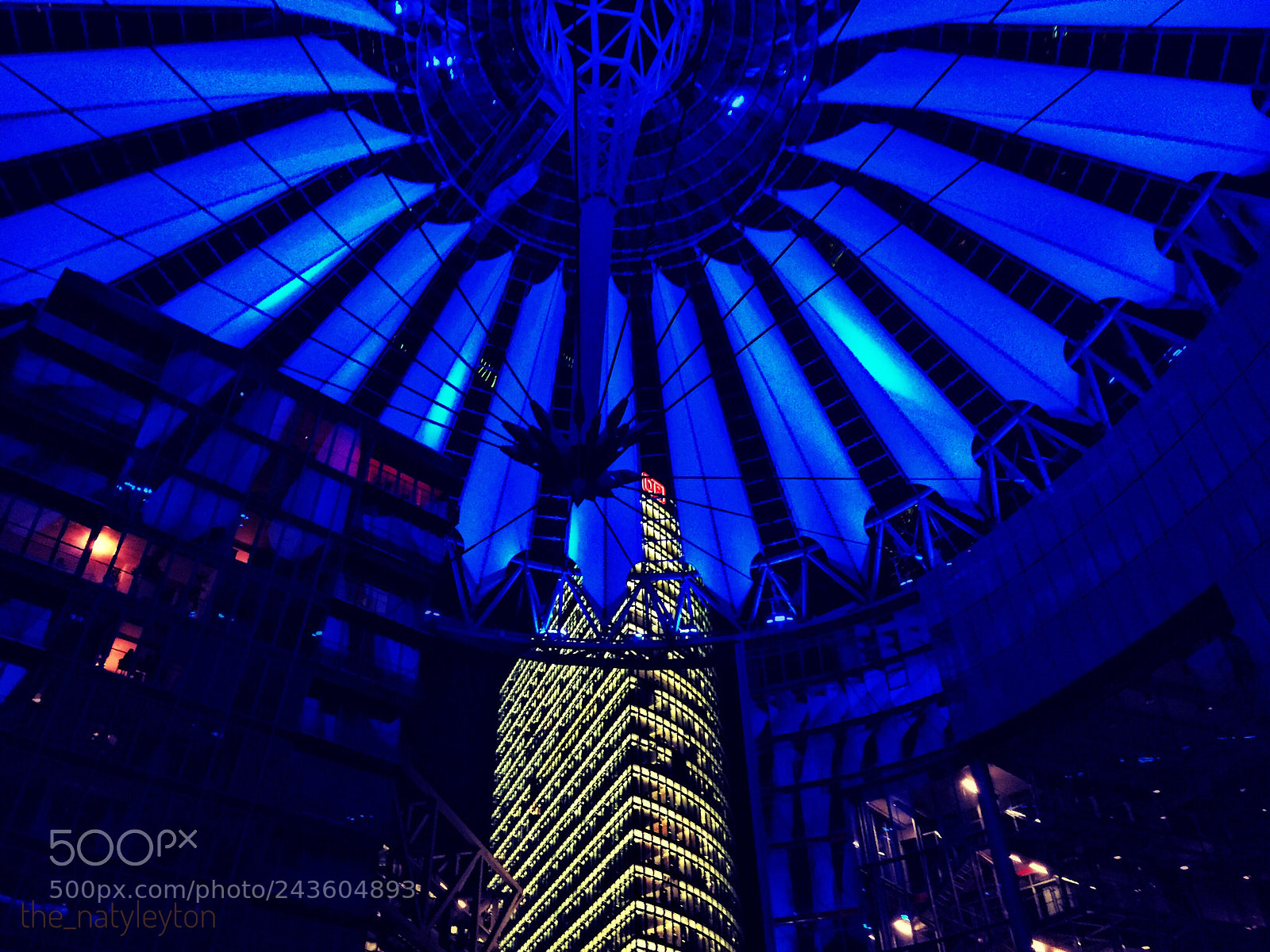 Apple iPhone 6 sample photo. Blue night photography