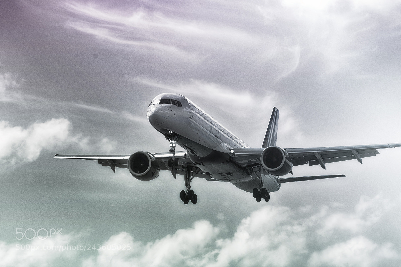 Nikon D5500 sample photo. Navigating the skies (fade) photography