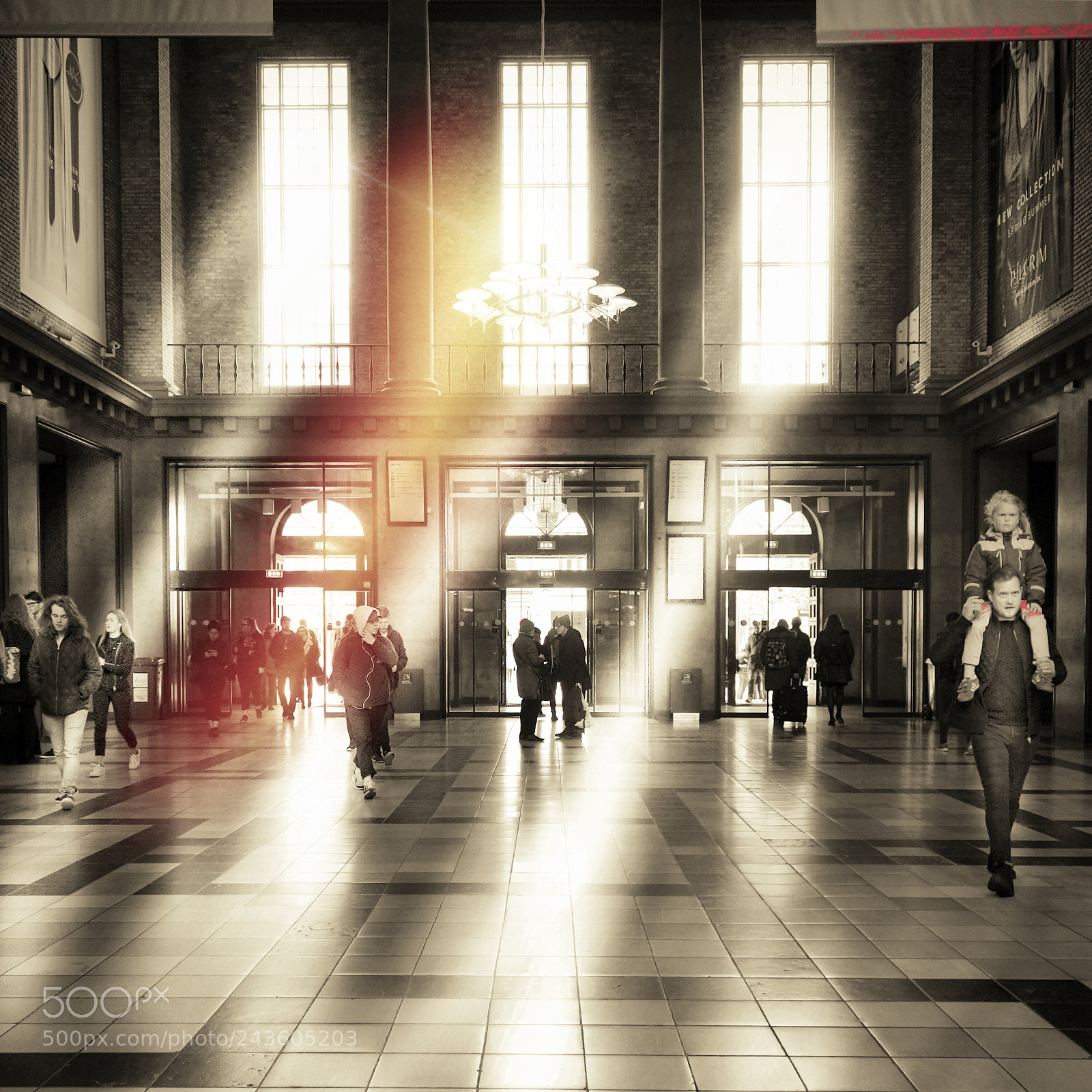 Sony Cyber-shot DSC-RX100 II sample photo. Aarhus central station, denmark photography