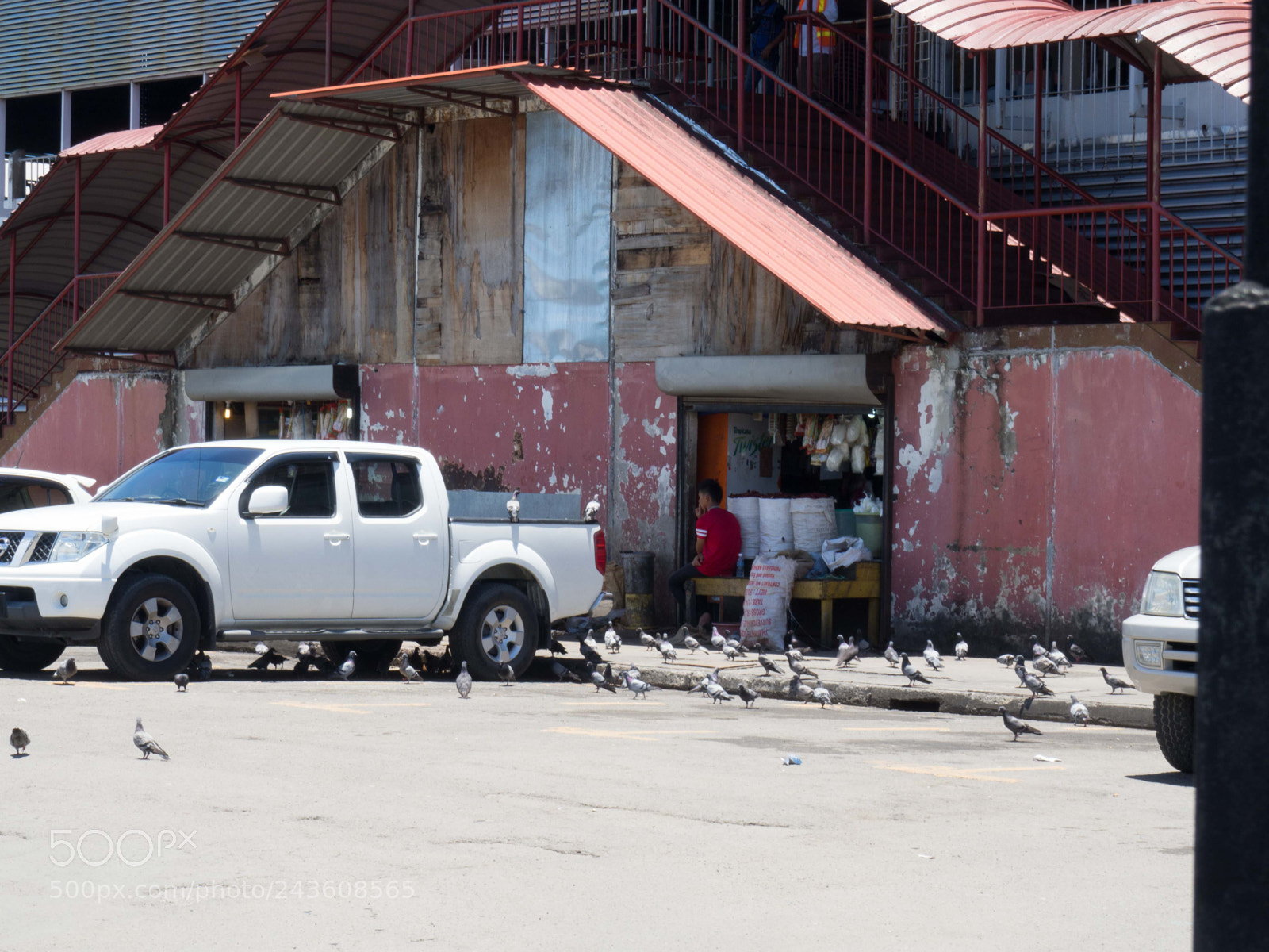 Olympus OM-D E-M10 sample photo. Urban scene in kotakinabalu photography