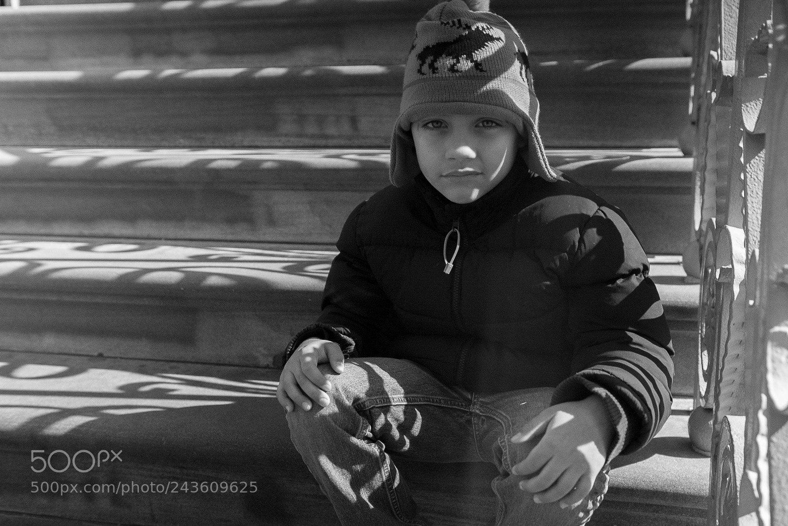 Sony a7S II sample photo. Son sitting still for photography