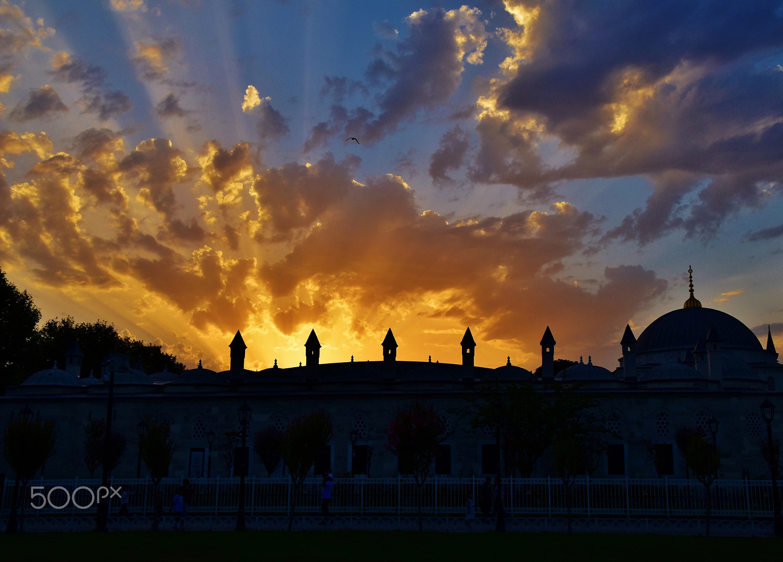 Nikon D5500 sample photo. Sultanahmet sunset 1 photography