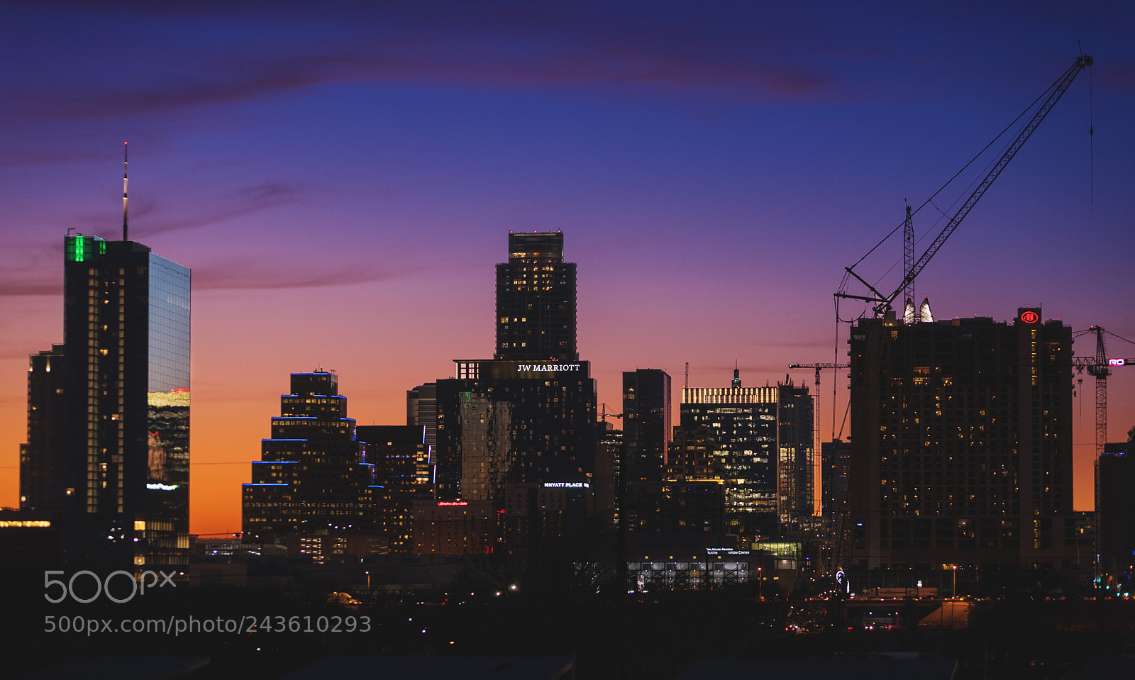 Nikon D810 sample photo. Downtown atx photography