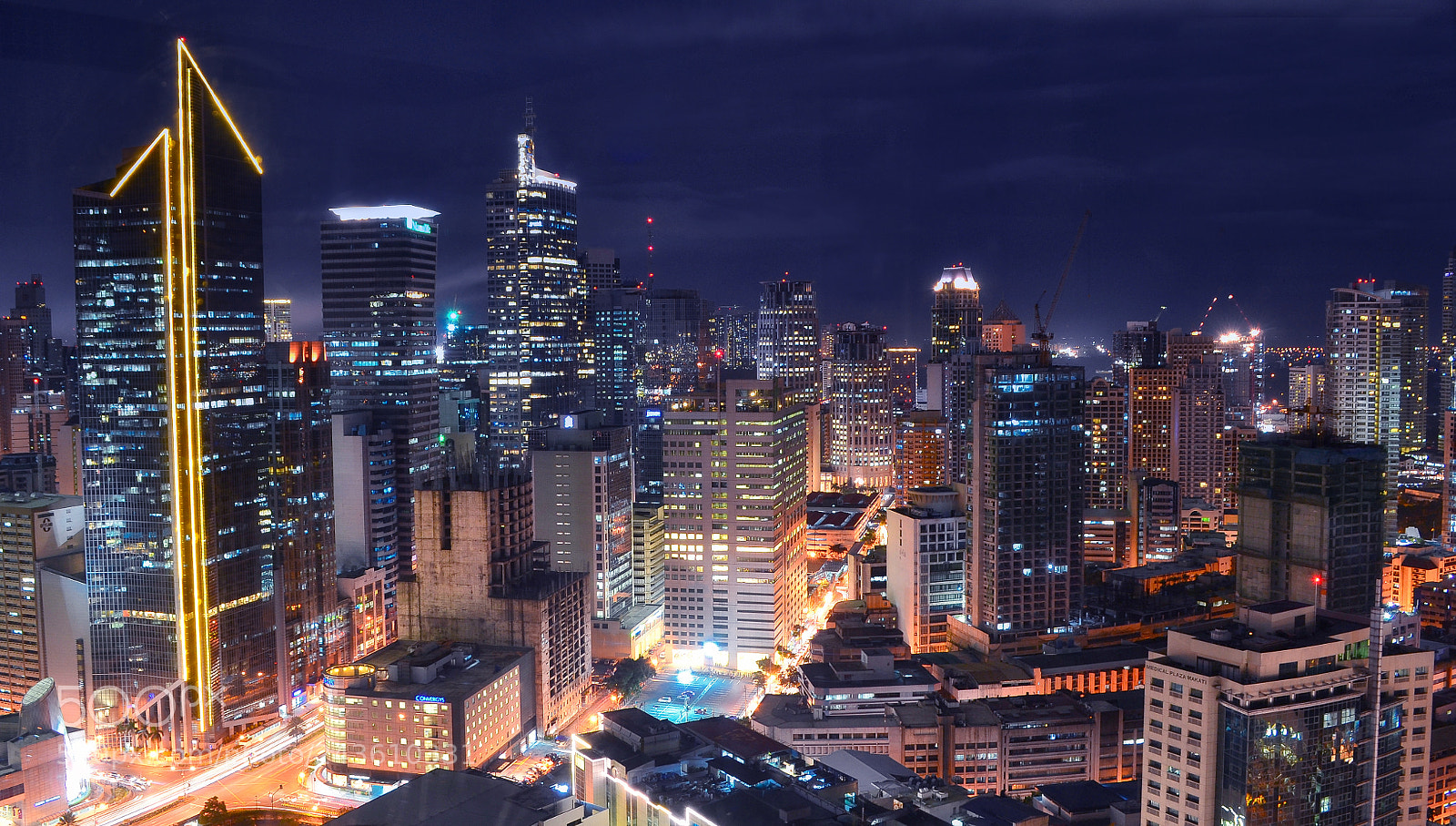 Nikon D3100 sample photo. Ayala central business district photography