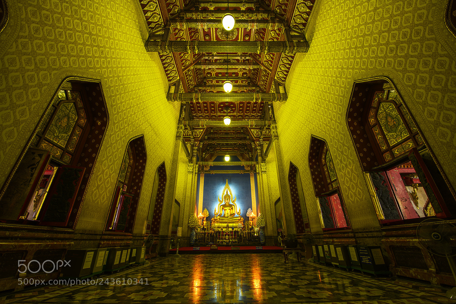 Nikon D850 sample photo. The marble temple, wat photography