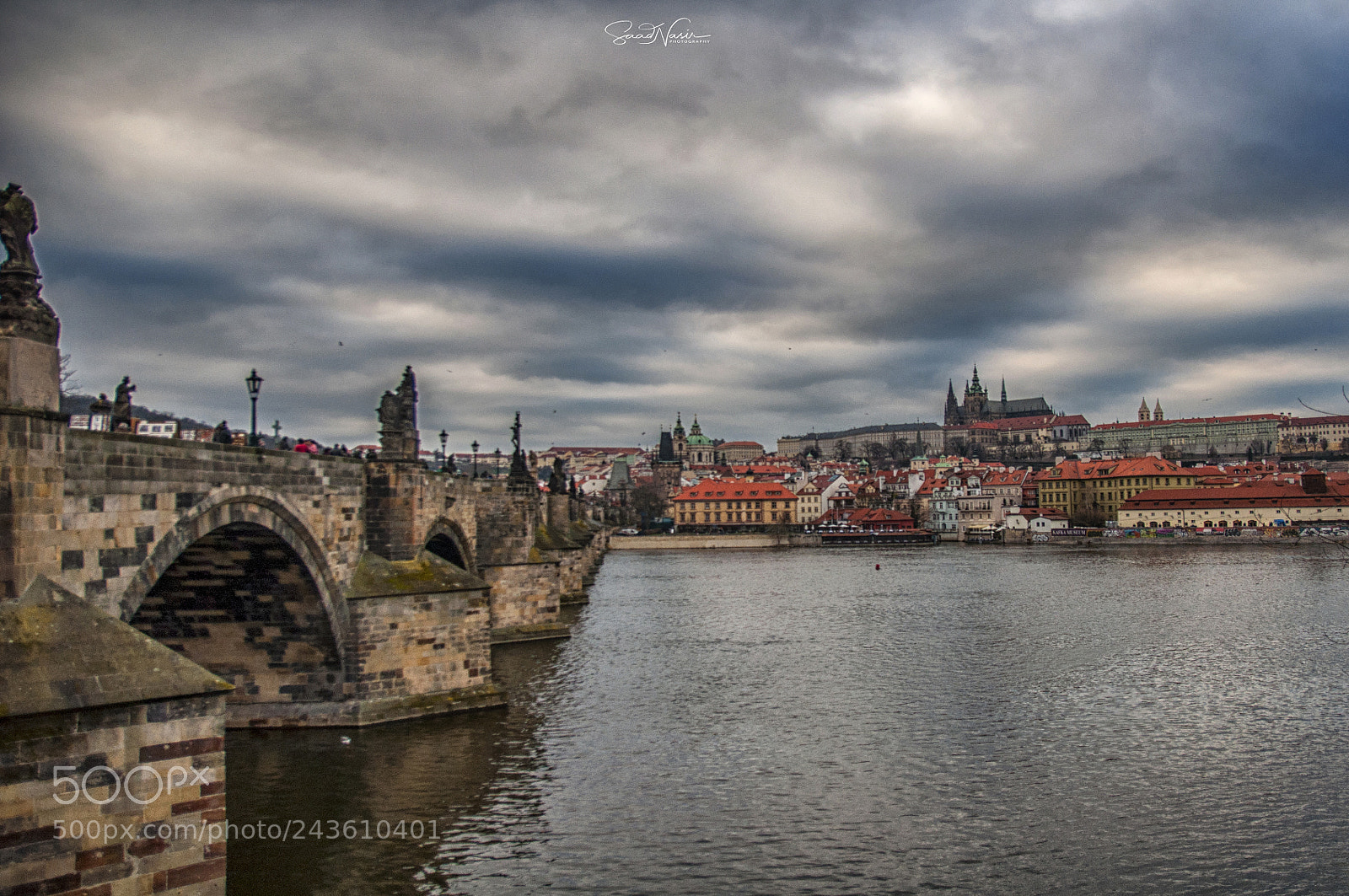 Nikon D5000 sample photo. Charles bridge on a photography