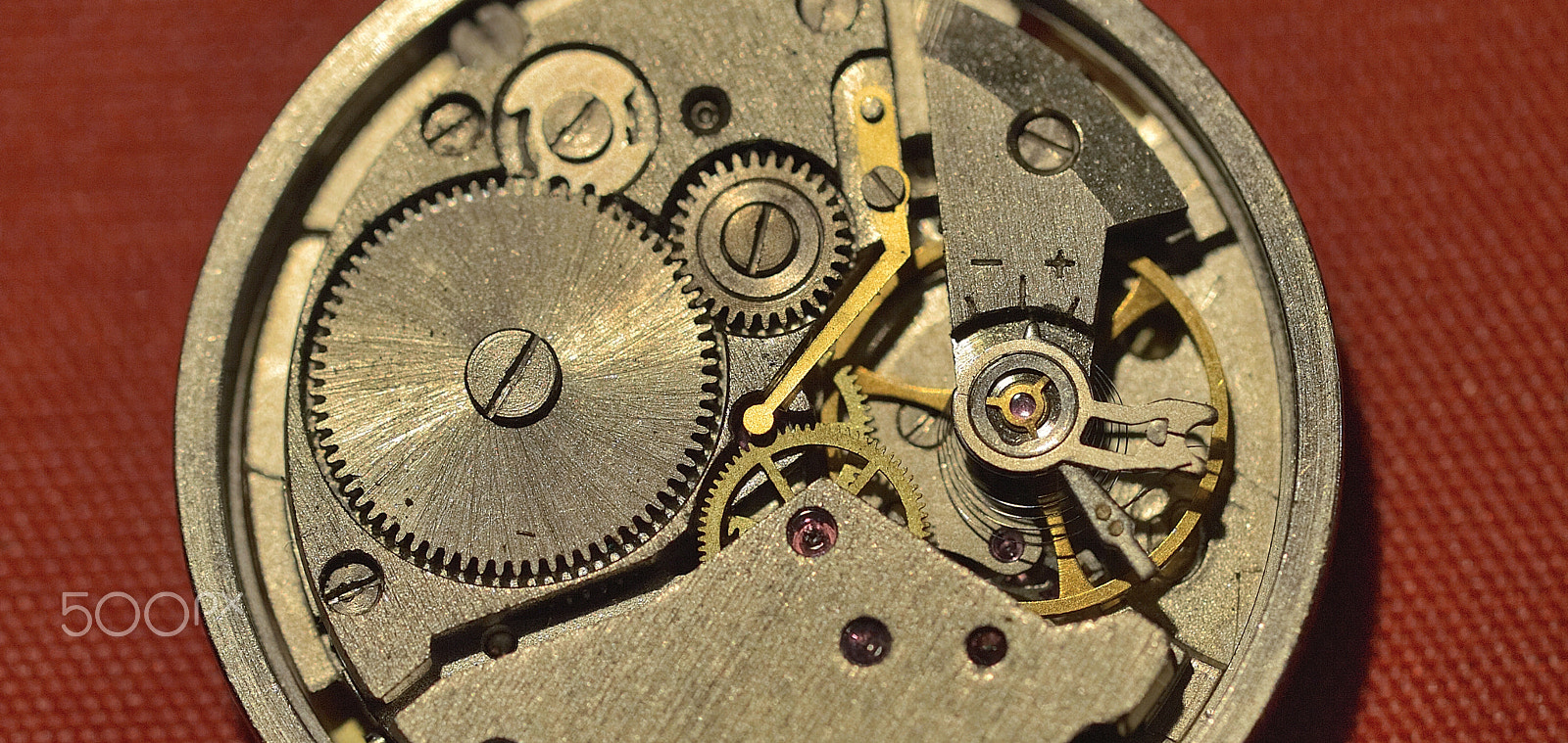 Sigma 105mm F2.8 EX DG OS HSM sample photo. Old watches mechnic photography