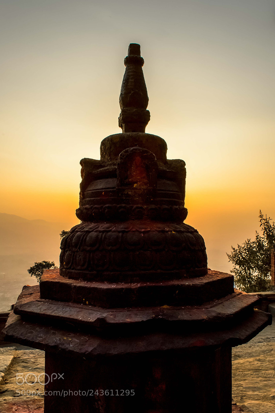 Nikon D3100 sample photo. Stupa photography
