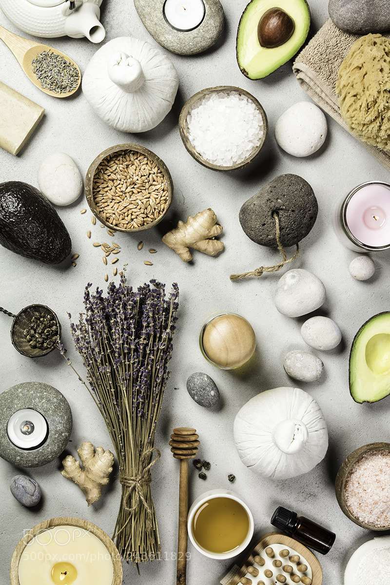 Canon EOS 5DS R sample photo. Natural spa concept photography