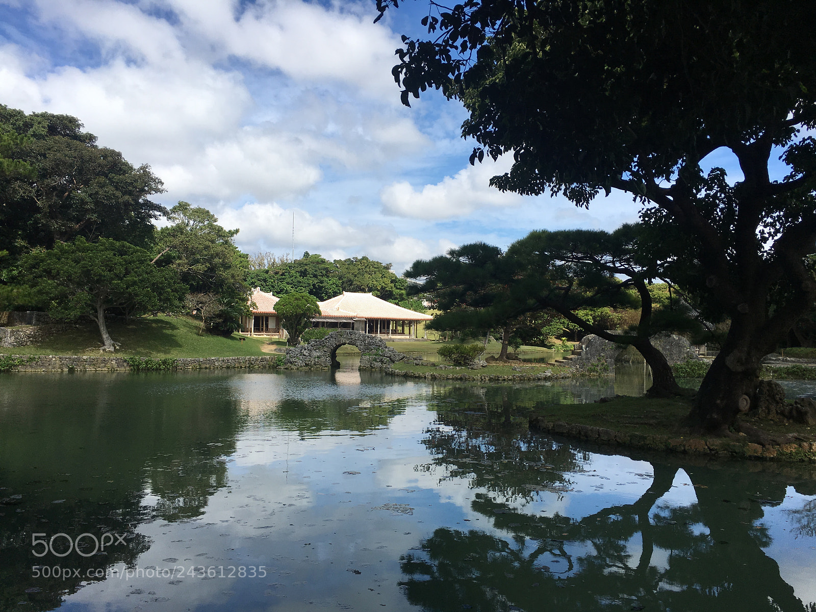 Apple iPhone 6s Plus sample photo. Japanese garden okinawa japan photography