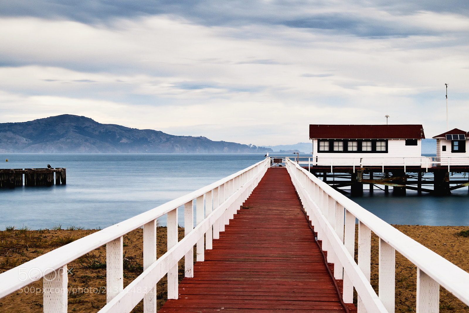 Fujifilm X-T2 sample photo. Red pier photography