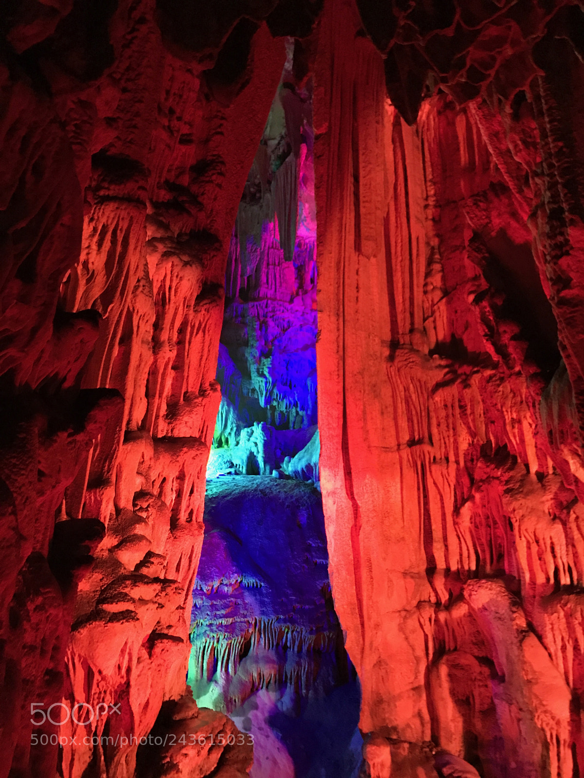 Apple iPhone 7 sample photo. Reed flute cave photography