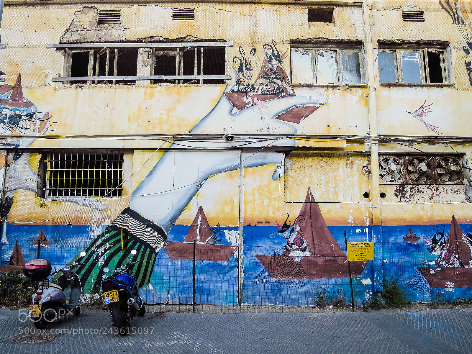 Canon PowerShot S120 sample photo. Tel aviv street art photography