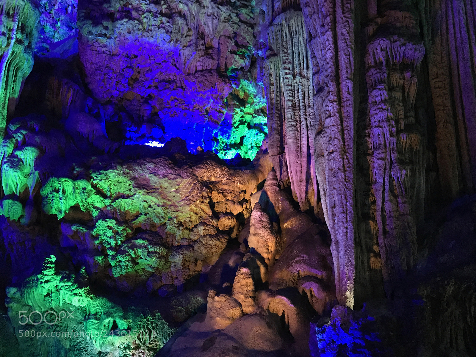 Apple iPhone 7 sample photo. Reed flute cave photography