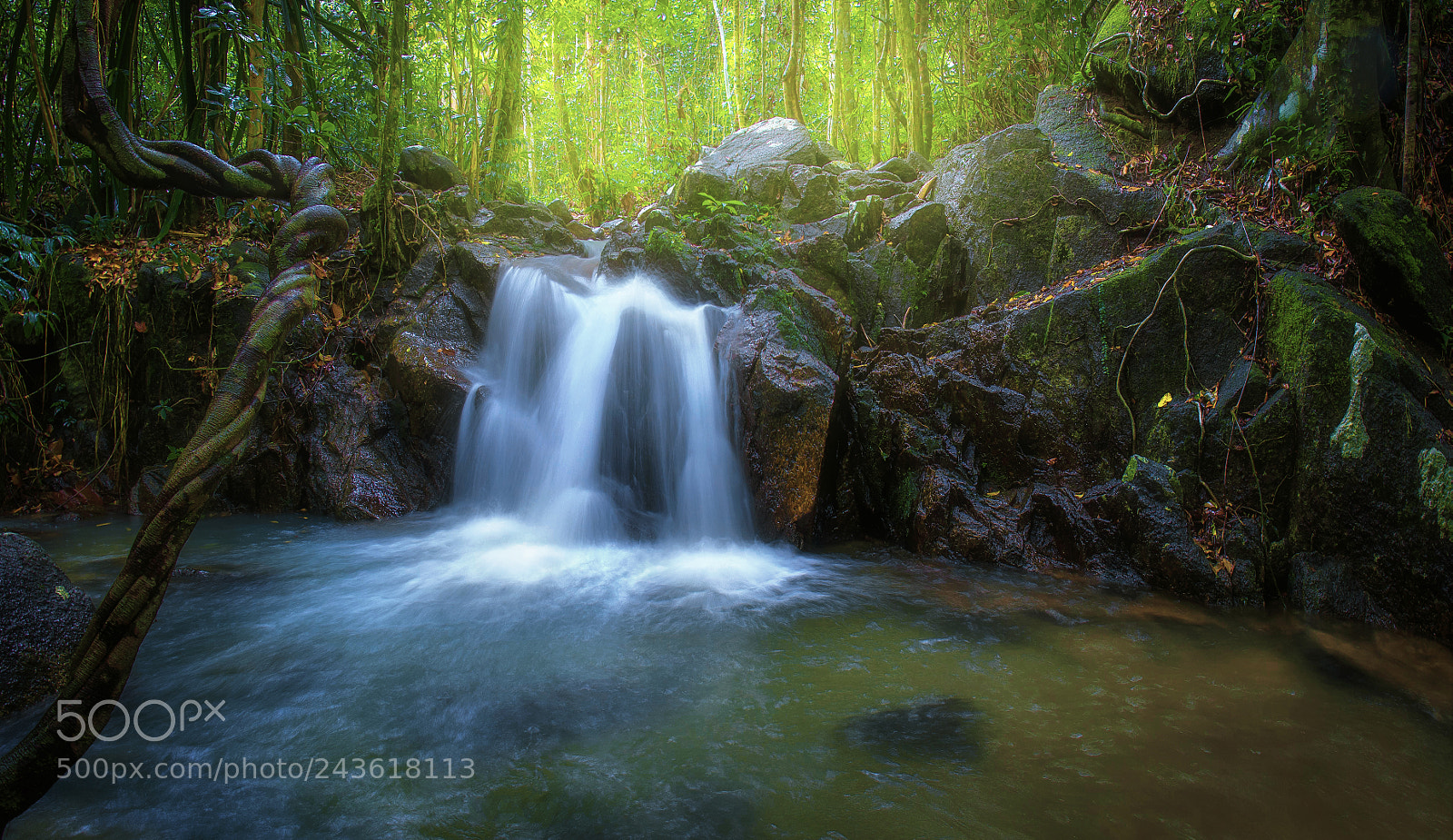 Canon EOS 7D Mark II sample photo. Therapy waterfall photography