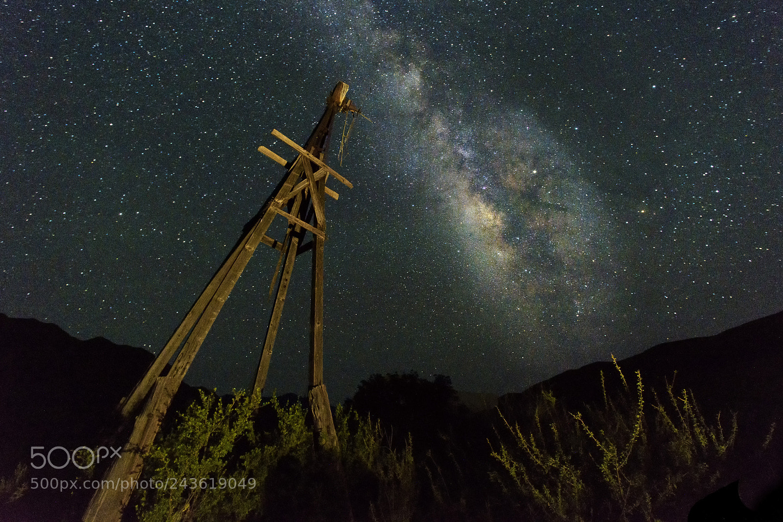 Nikon D810 sample photo. Big bend night sky photography