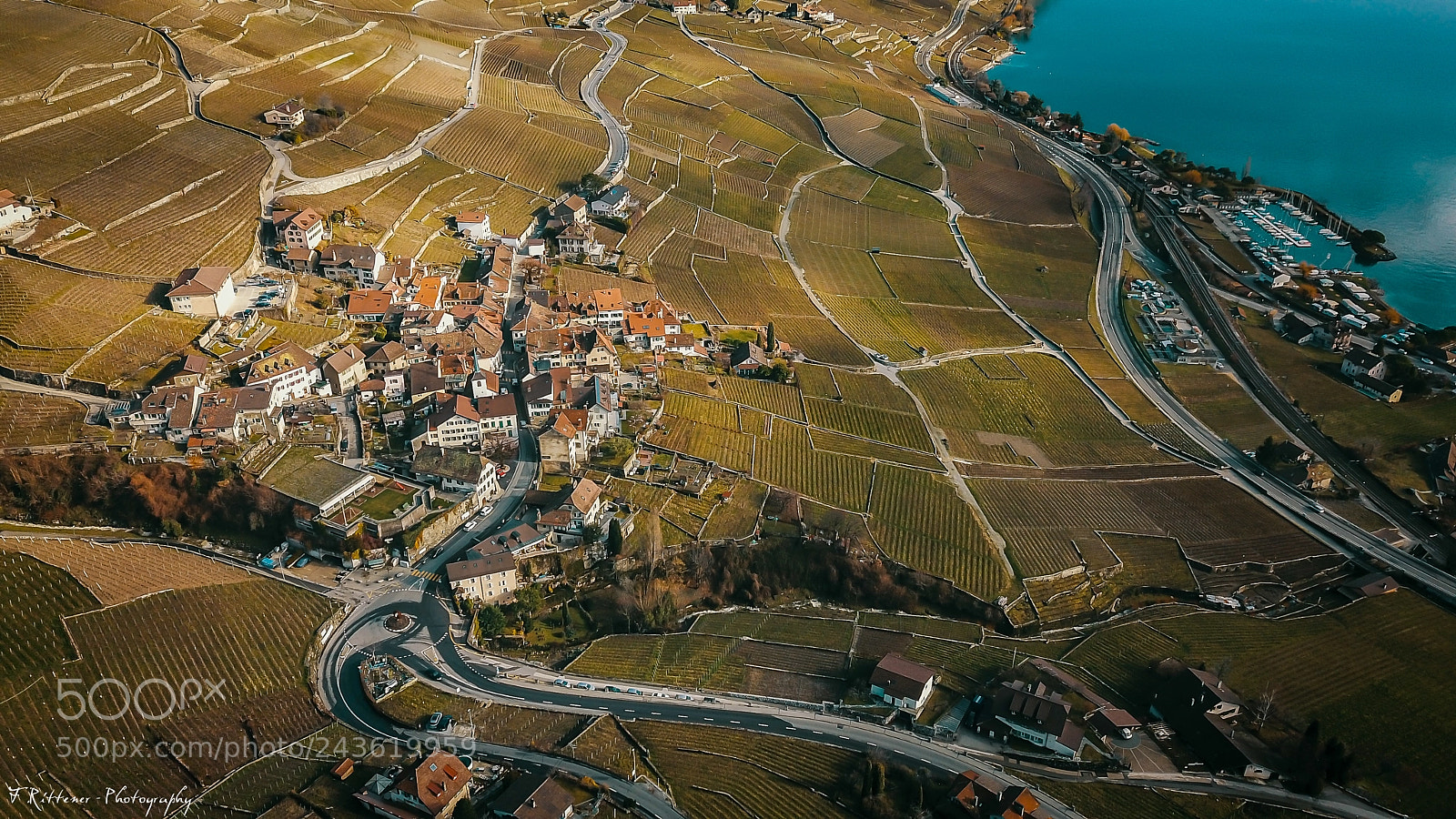 DJI FC220 sample photo. Vue sur le lavaux photography