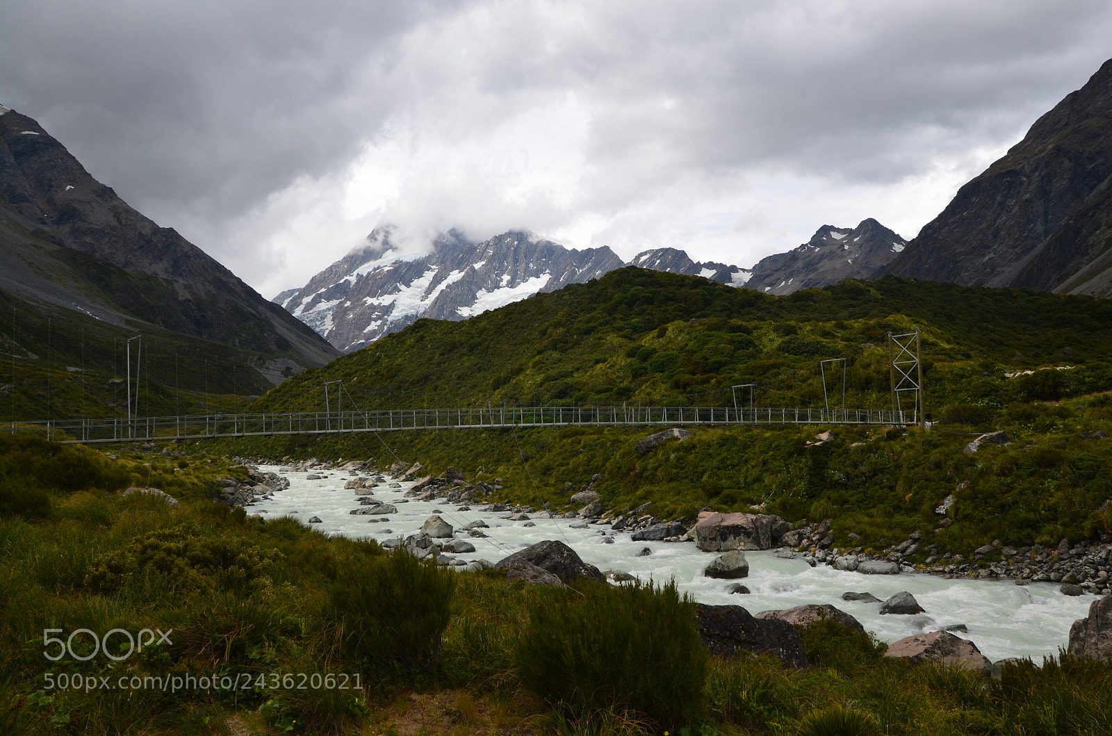Nikon D5100 sample photo. Hooker valley photography