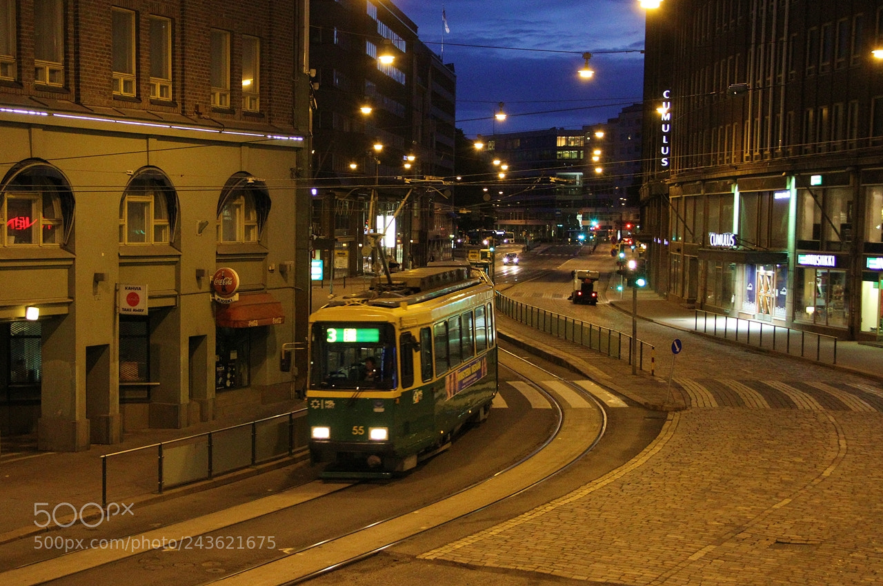 Canon EF-S 18-135mm F3.5-5.6 IS sample photo. The tram of early photography