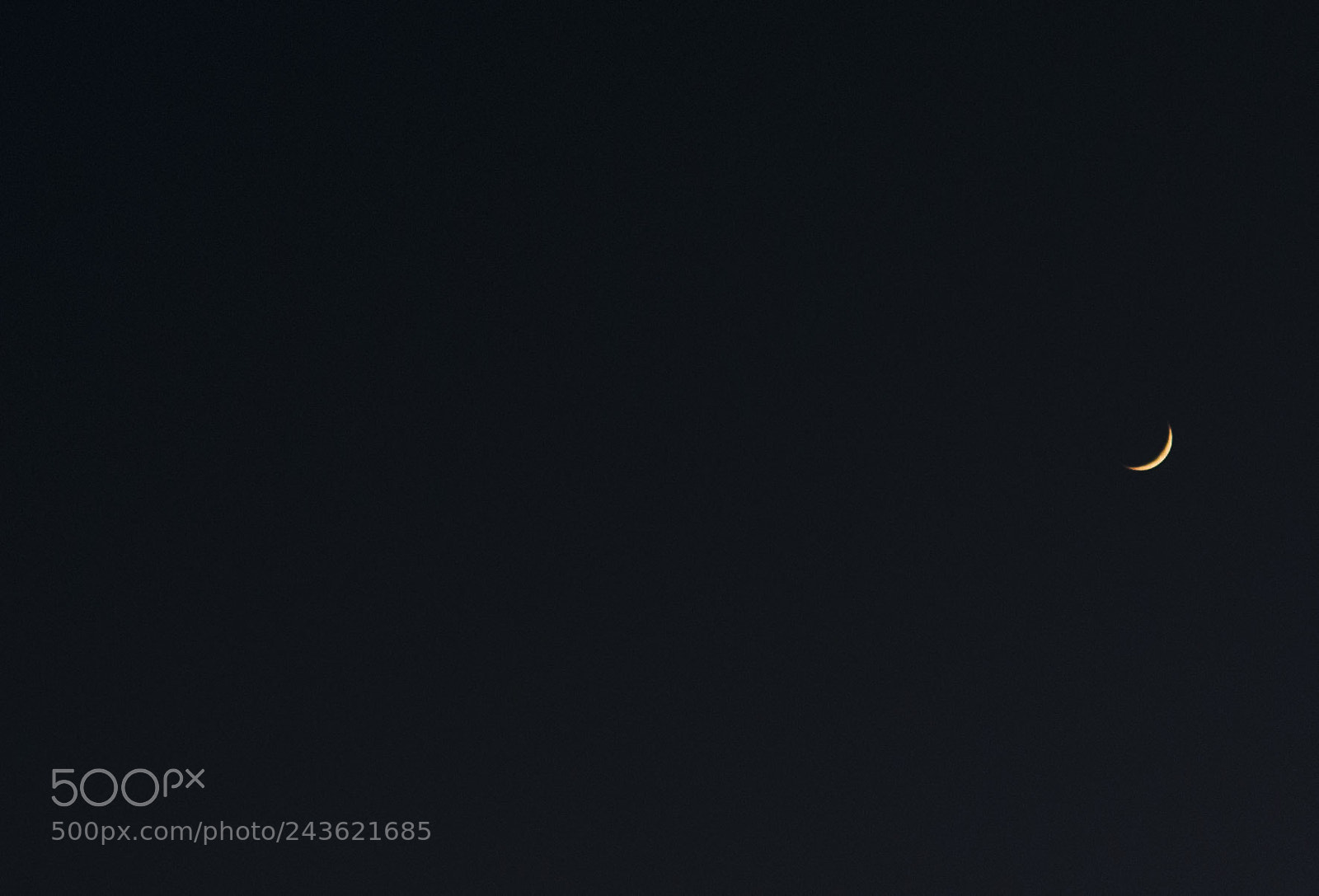 Nikon D3000 sample photo. Moon photography