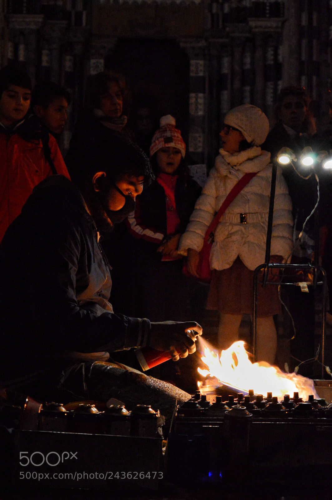 Nikon D3200 sample photo. Street fire photography