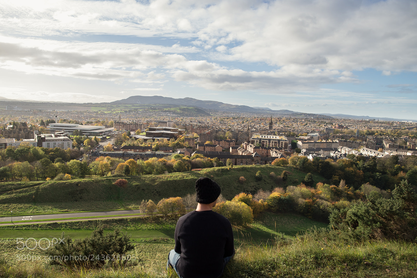 Canon EOS 6D Mark II sample photo. Arthur’s seat photography