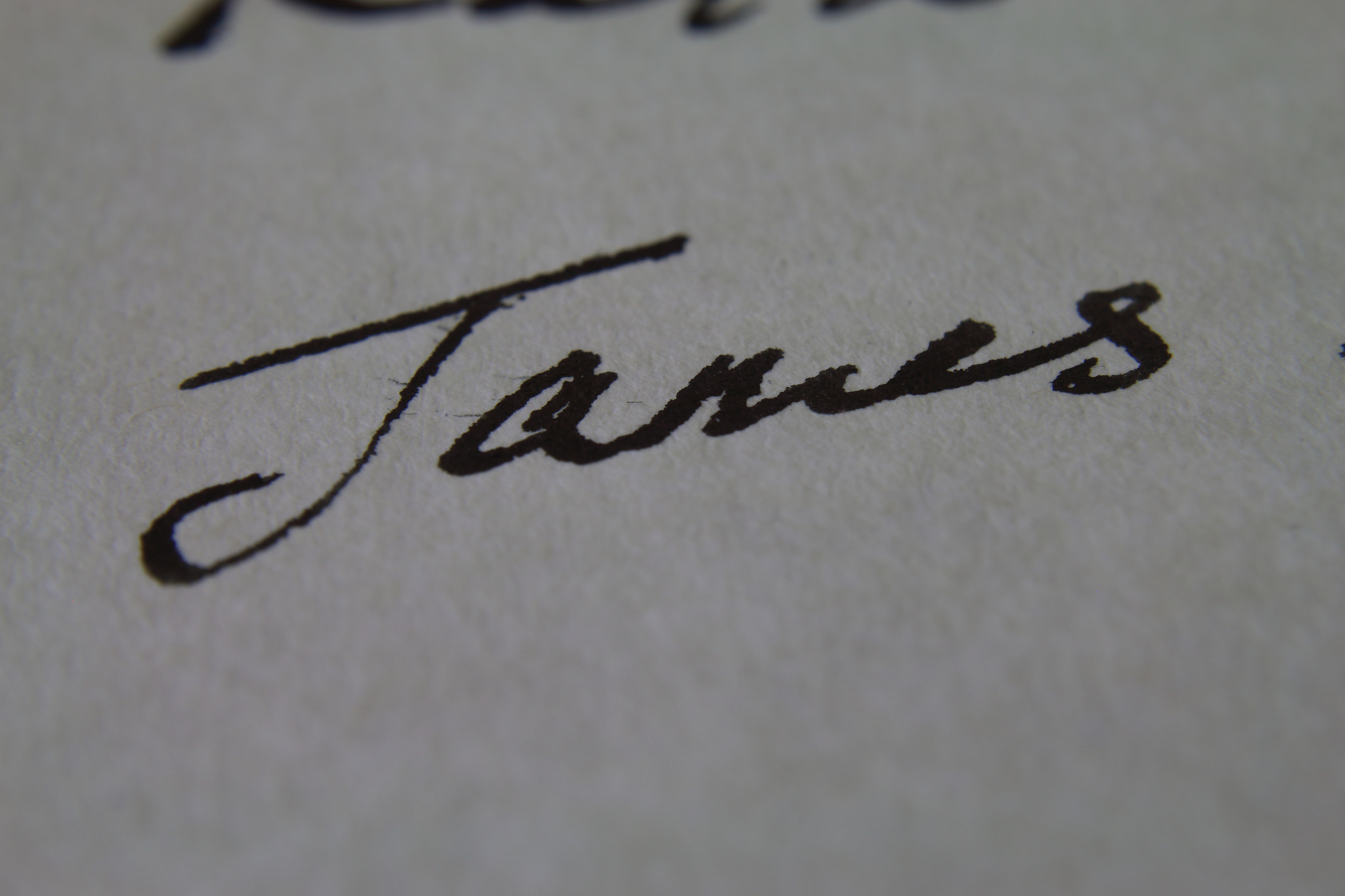 Canon EF-S 18-55mm F3.5-5.6 II sample photo. 3/52 - writing on paper photography