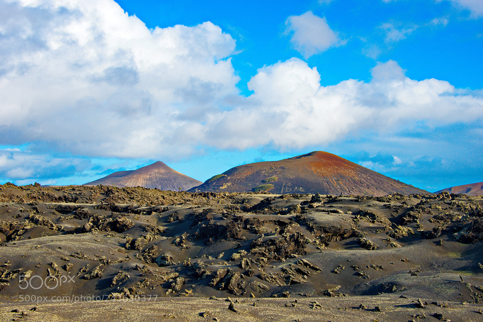 Nikon D800 sample photo. Lanzarote volcanos and colors photography