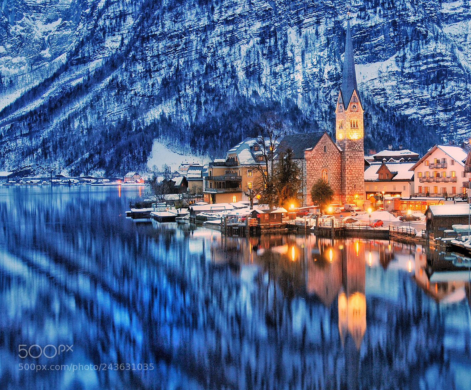 Nikon D200 sample photo. Hallstatt photography