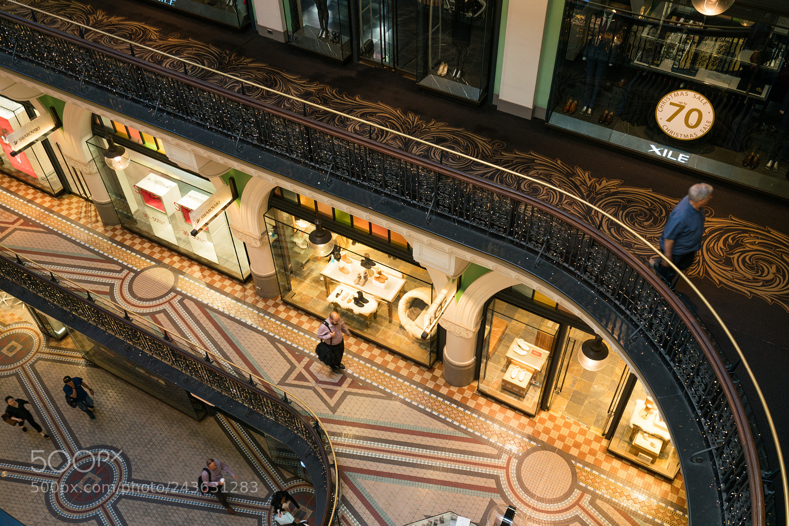 Sony a7R II sample photo. Qvb in sydney photography