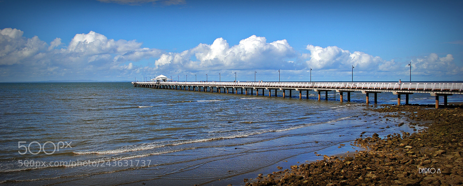 Nikon D3000 sample photo. Shorncliffe pier, qld photography
