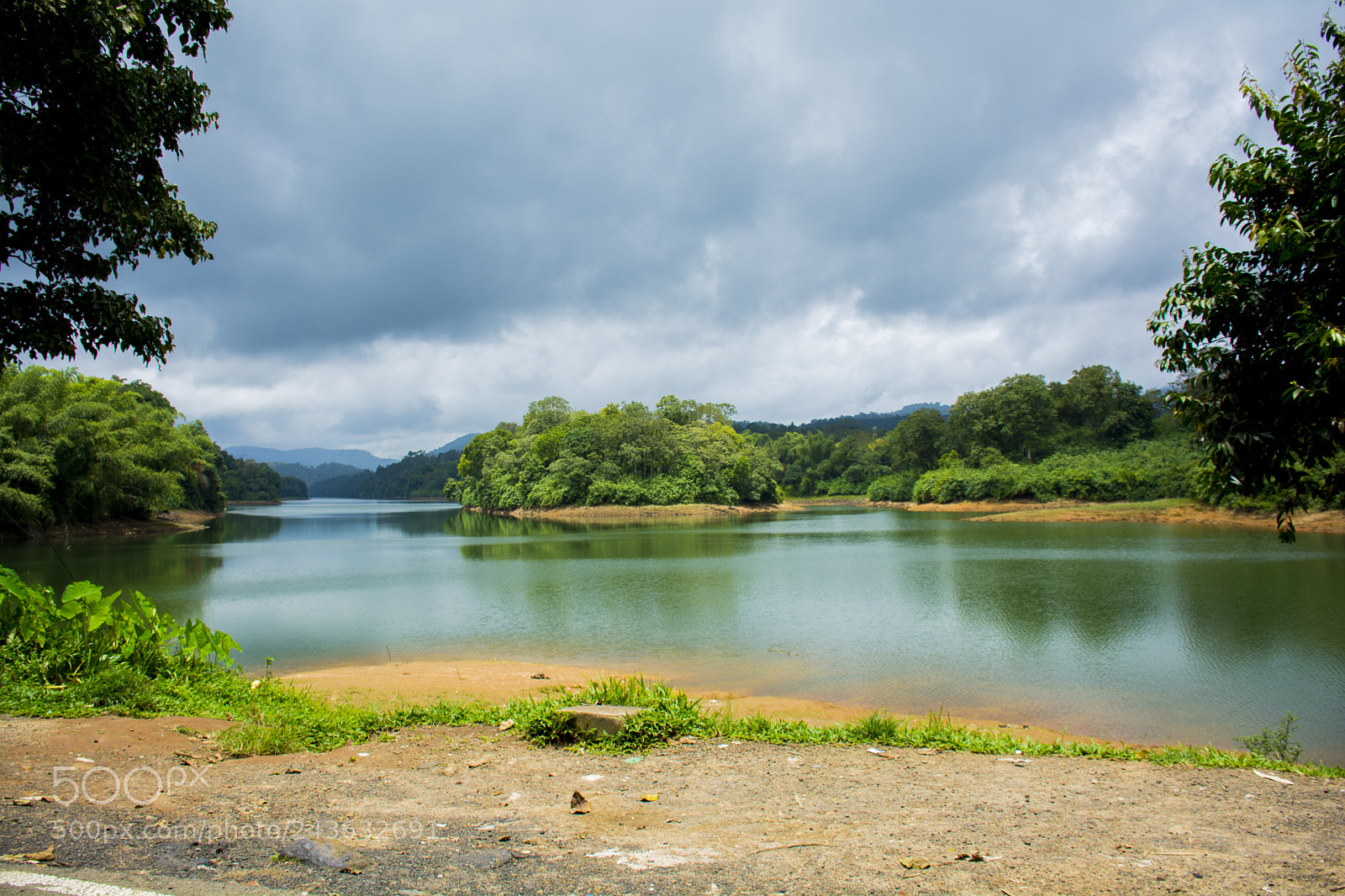 Nikon D7100 sample photo. The river, island, backdrop photography