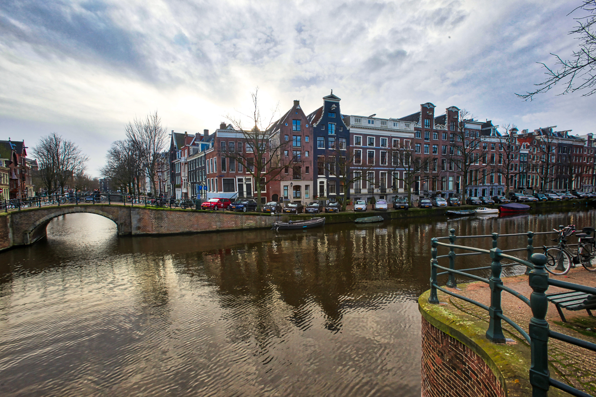 Canon EOS 5D Mark II + Canon EF 16-35mm F2.8L USM sample photo. Amsterdam winter iii photography