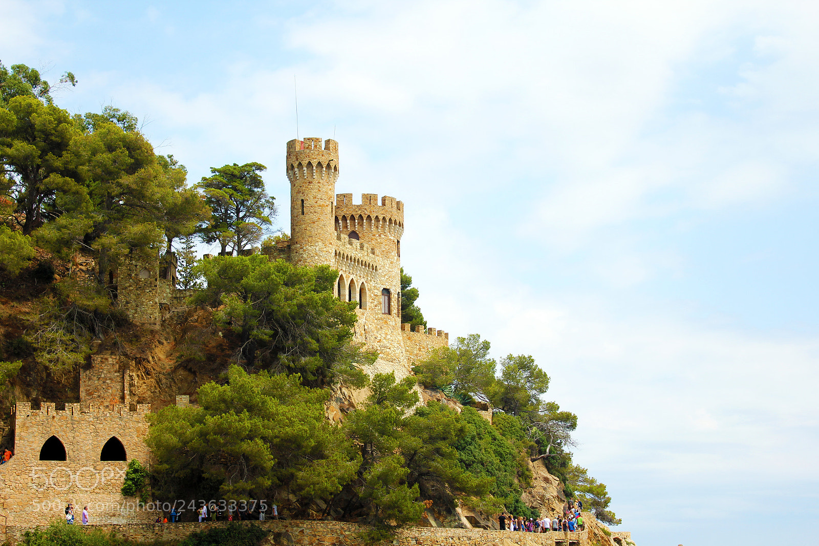 Canon EOS 550D (EOS Rebel T2i / EOS Kiss X4) sample photo. Lloret de mar fortress photography