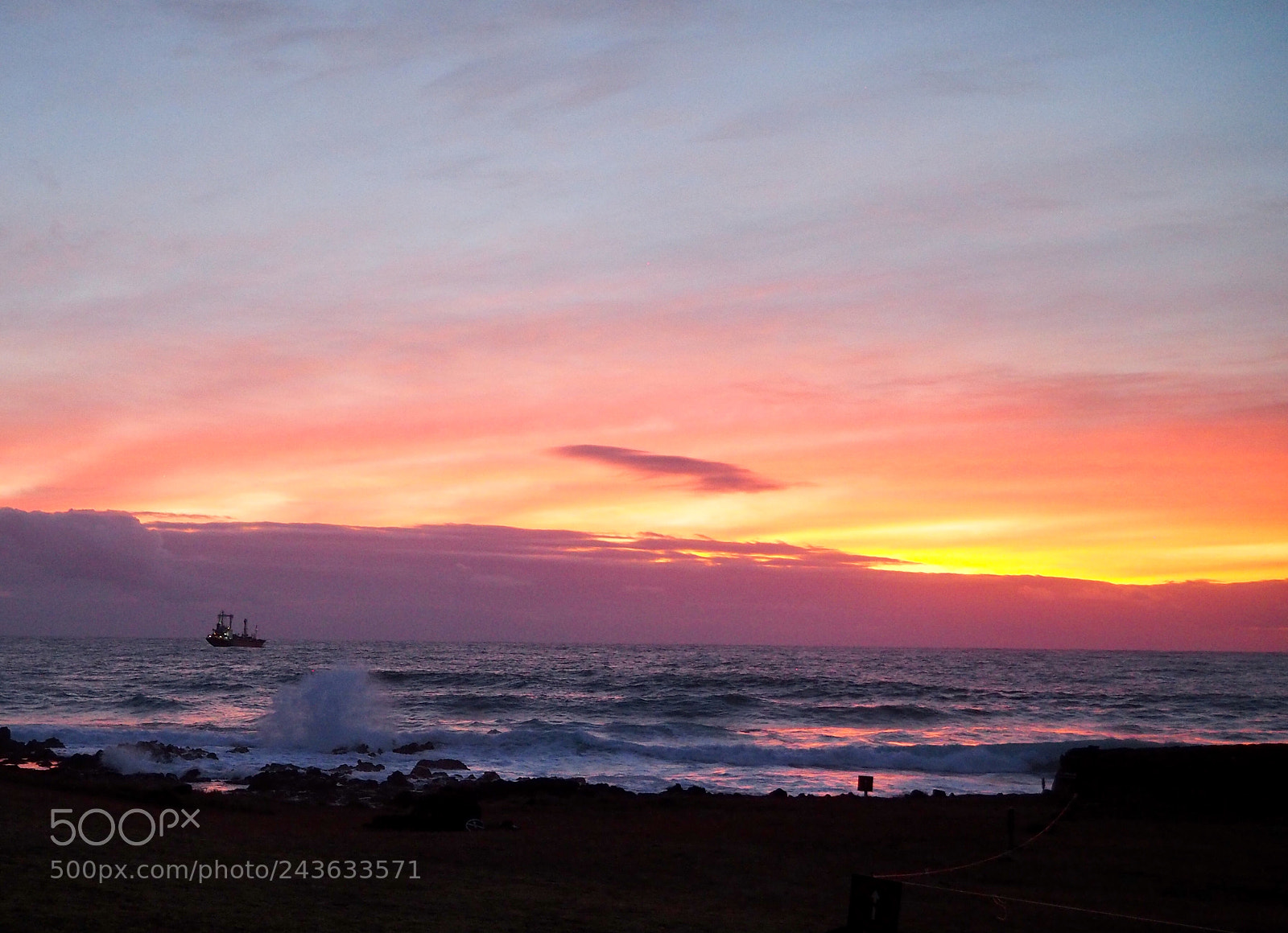 Olympus OM-D E-M1 sample photo. Pacific sunset photography