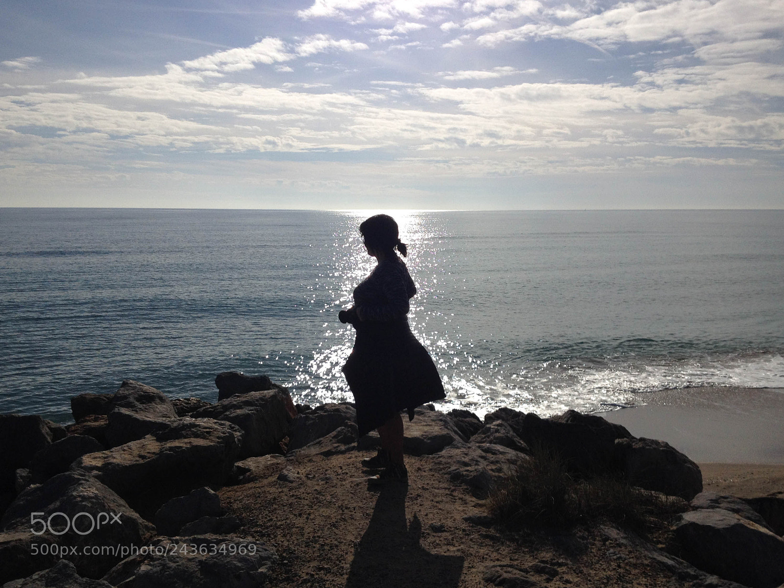 Apple iPhone 4S sample photo. Contraluz en la playa photography